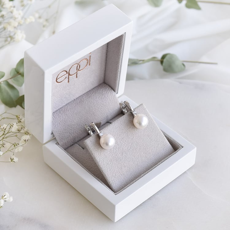 Náušnice s perlami 88048