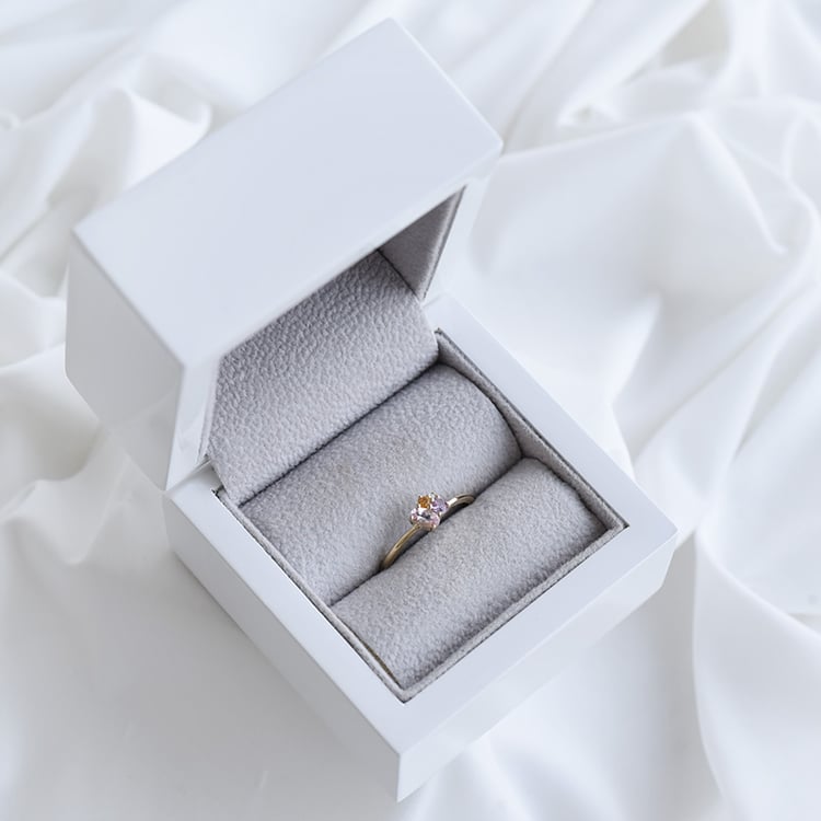 Zlatý cluster prsteň 90387