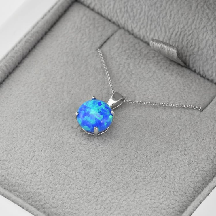 Opálový zlatý náhrdelník 28334