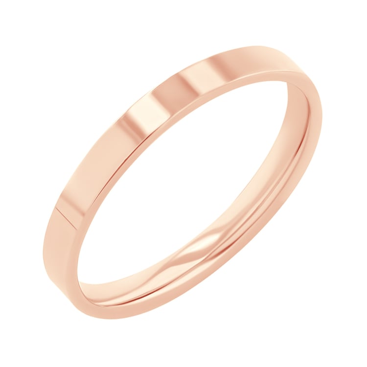 Zlaté ploché svadobné prstene s diamantmi Jolene 117592