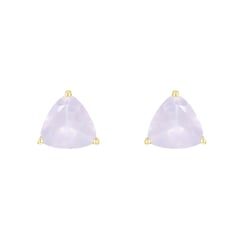 Strieborné náušnice s ruženínmi Magni