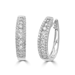 Náušnice s diamantmi Paulina