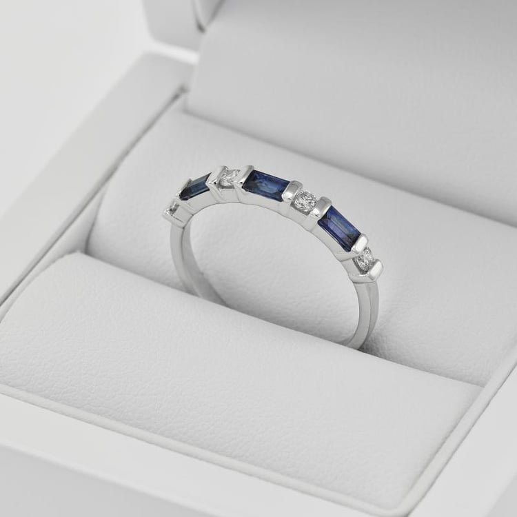 Diamantový prsteň zo zafírmi Auriah 6409