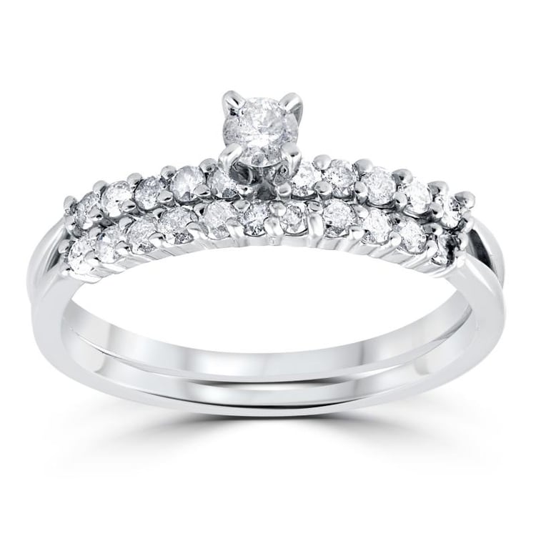 Diamantový set prsteňov