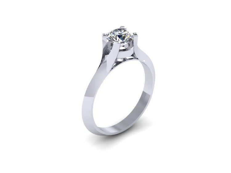 Prsteň s diamantom Nanja 6721