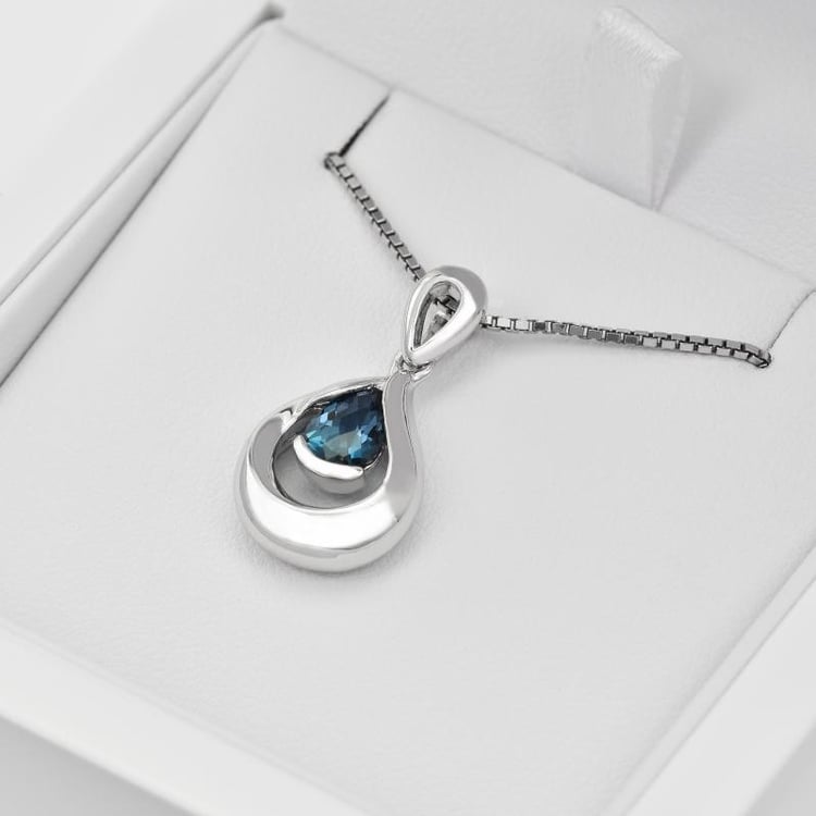 Topásová kvapka v prívesku 28583