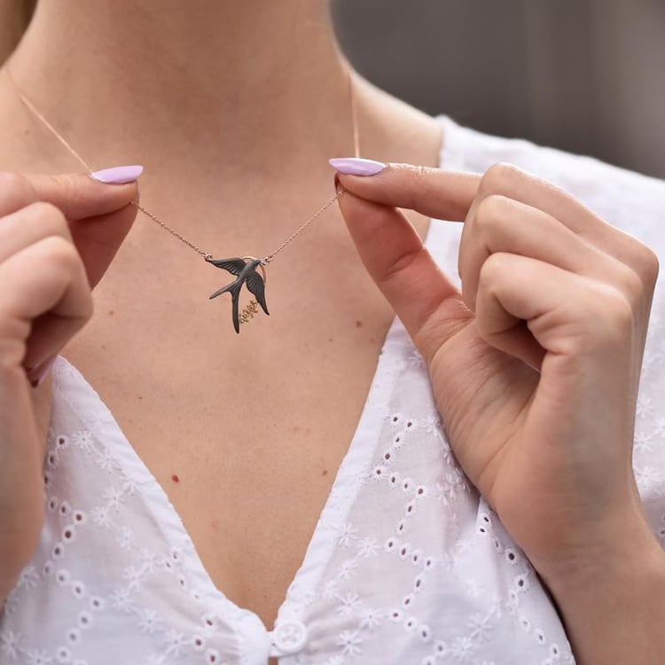 Lastovička v nahrdelníku 43521