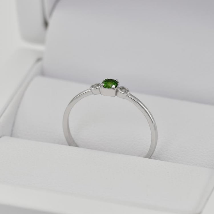 Prsteň s diopsidom 21201