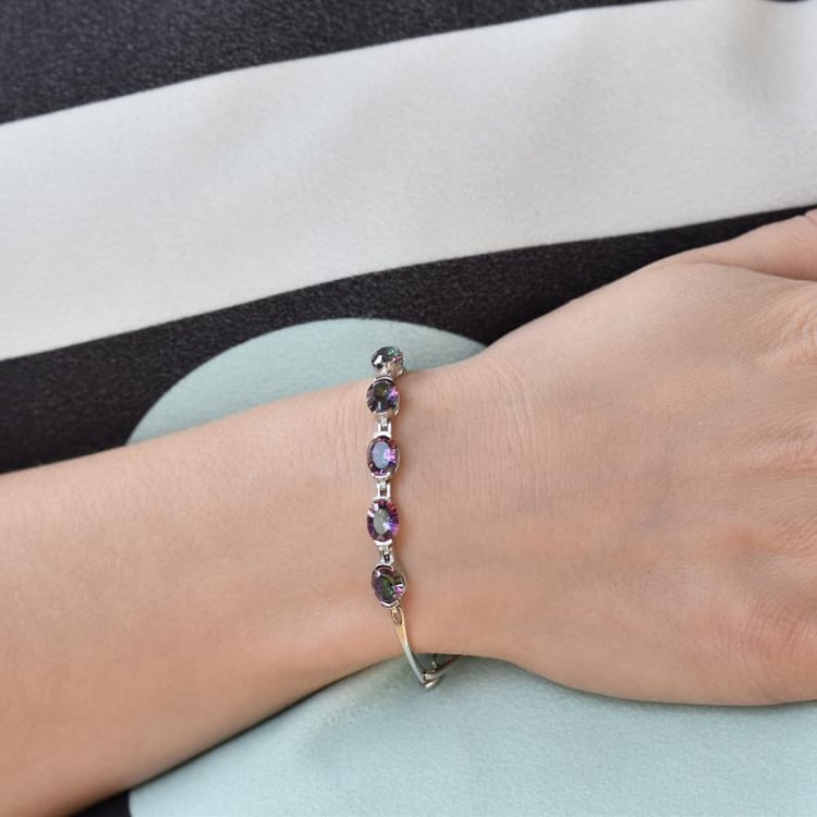 Náramok zo striebra 18206