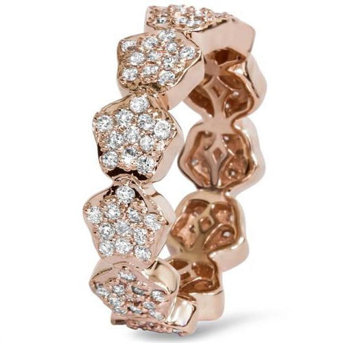 Hviezdny diamantový prsteň