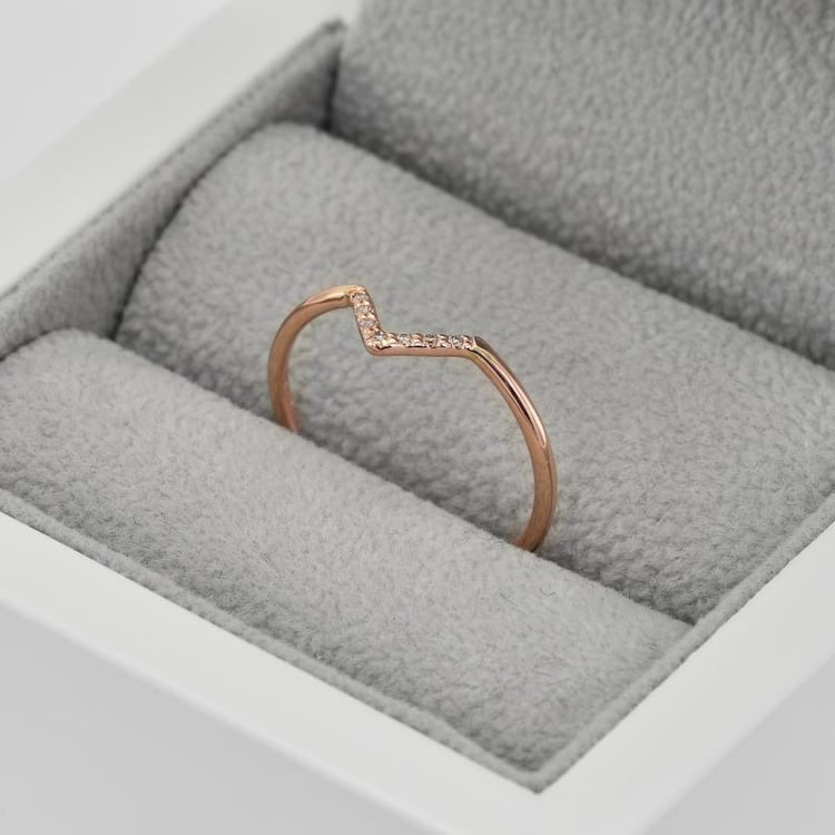 Zlatá vykrojená obrúčka 41161