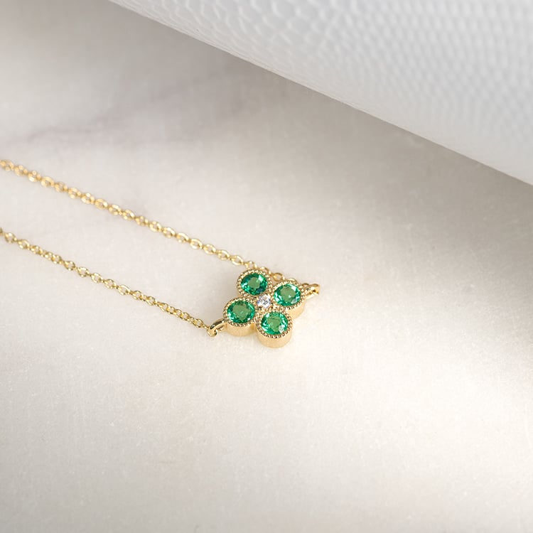 Smaragdový set šperkov s diamantmi Midora 147031