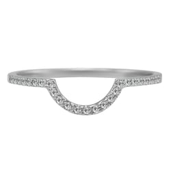 Vykrojená obrúčka s diamantmi Perkelly