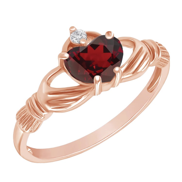 Prsteň s granátom 58744