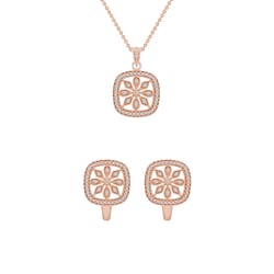 Diamantový kvetinový set šperkov Rochelle