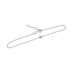 Náramok s tromi lab-grown diamantmi Foley