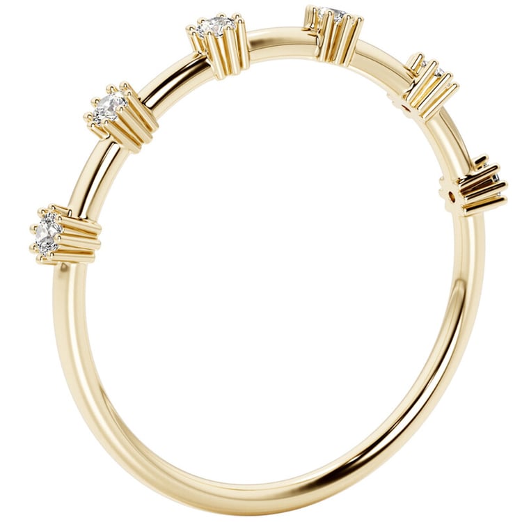 Znamenitý strieborný prsteň s lab-grown diamantmi Demmi 138557