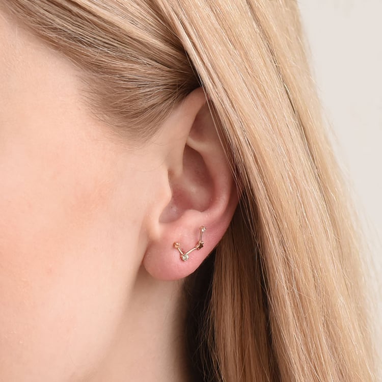 Náušnica so znamením zverokruhu Virgo 95271