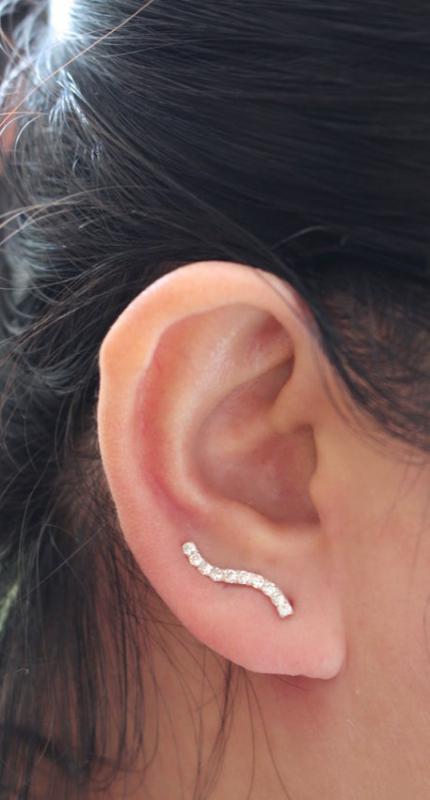 Náušnice s diamantmi Cairine 7088