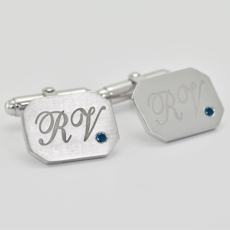 Manžetové gombíky zo striebra 69795