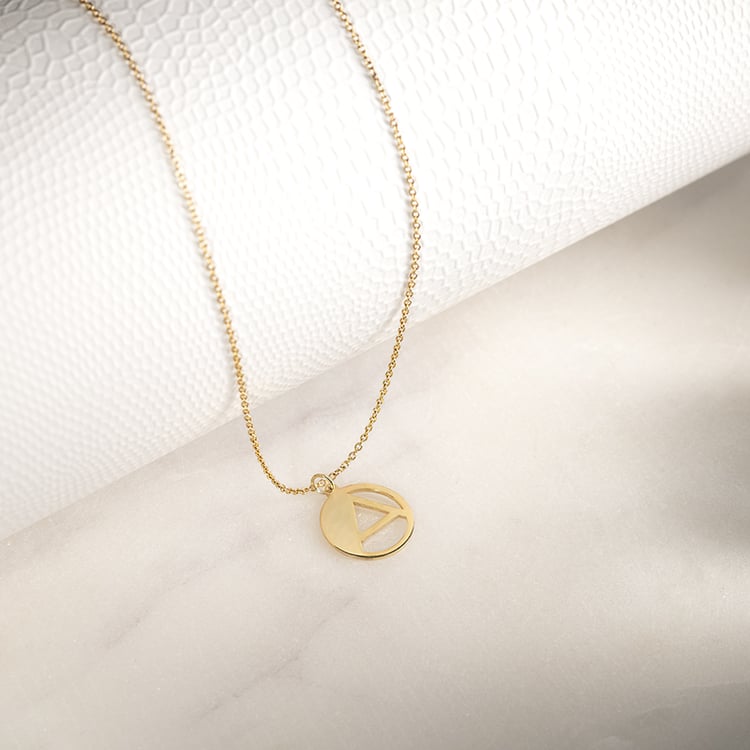 Prívesok s vykrojeným písmenom Alphabet 132880