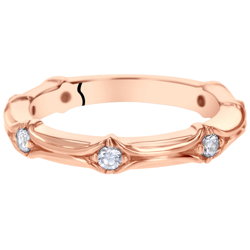 Pozlátený eternity prsteň so zirkónmi 44683