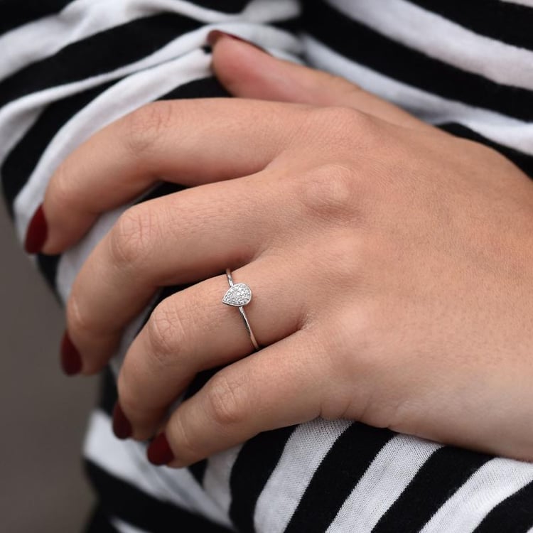 Diamantový prsteň zo zlata 35567