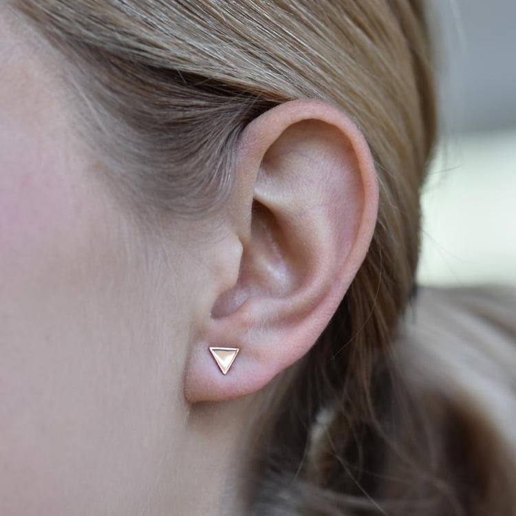 Minimal náušnice zo zlata 29933