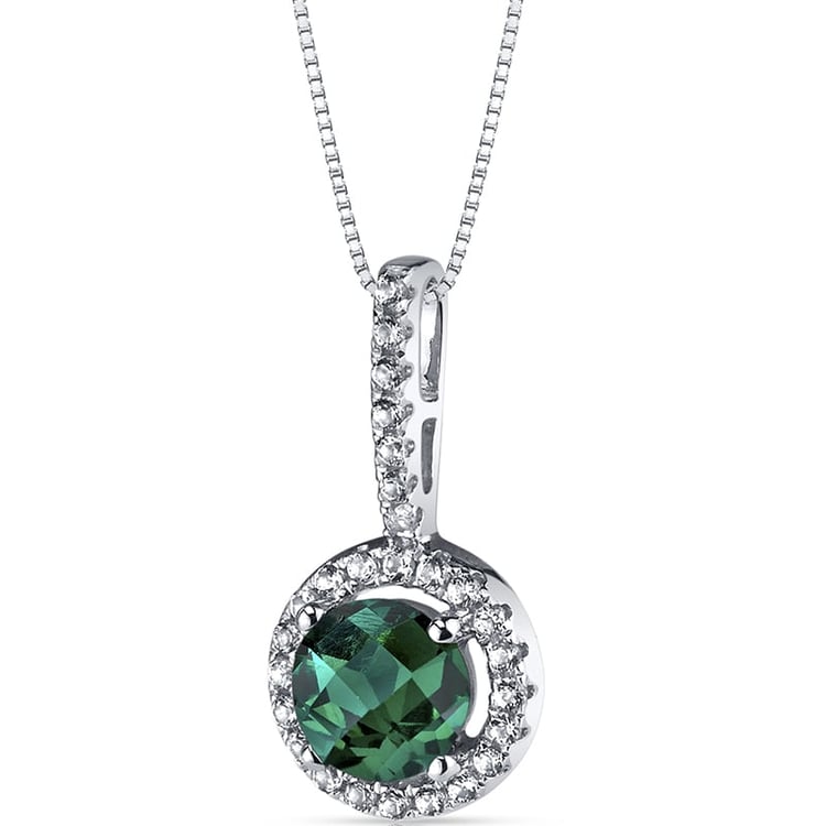 Smaragdový prívesok zo zlata 28431