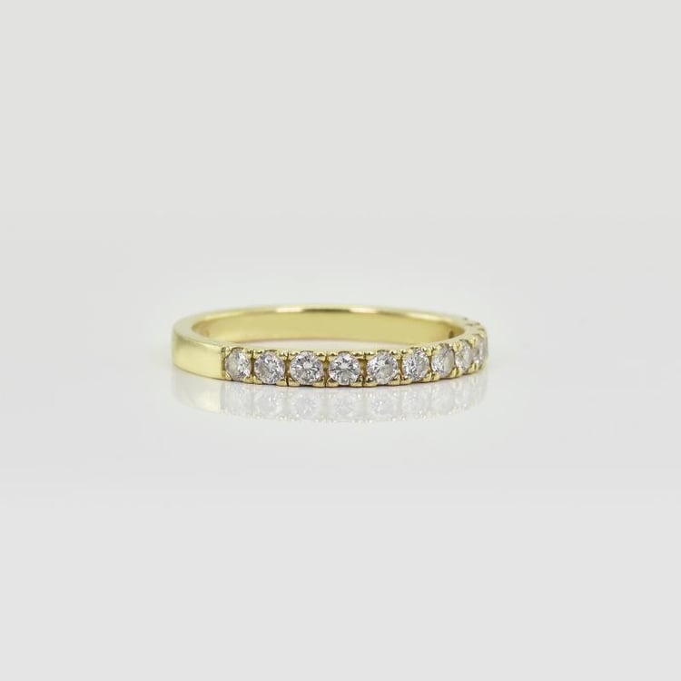 Eternity prsteň s 2mm moissanitmi Anastasia 105378