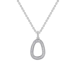 Zlatý prívesok s lab-grown diamantmi Evie