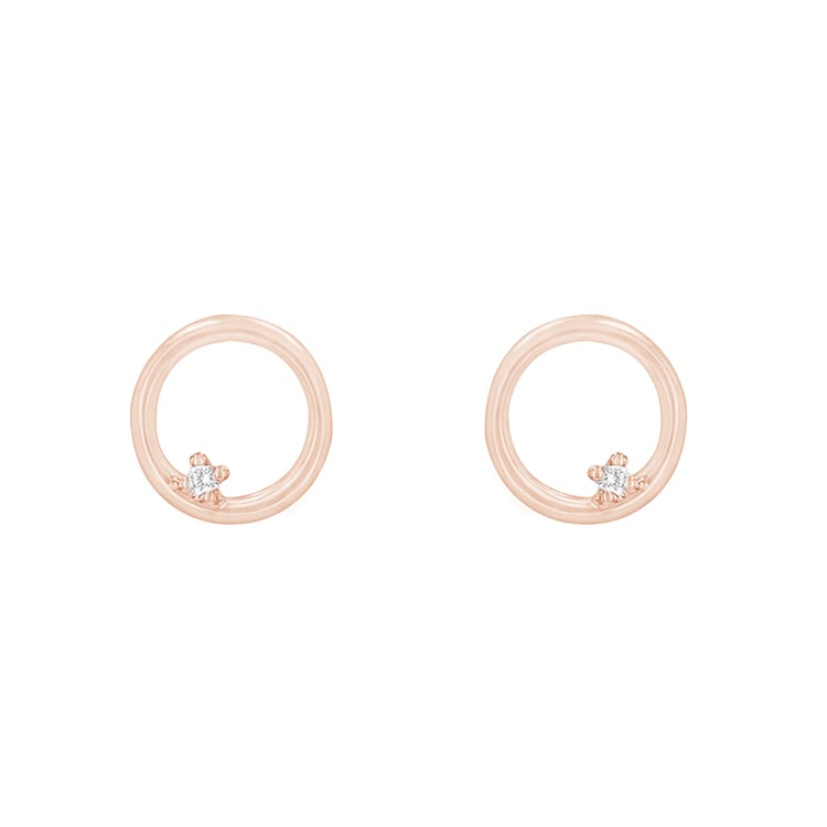 Karma náušnice z ružového zlata 82312