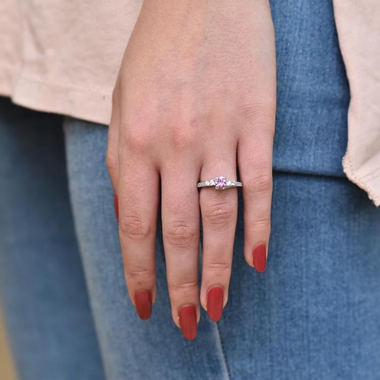 Zafírový prsteň 16510