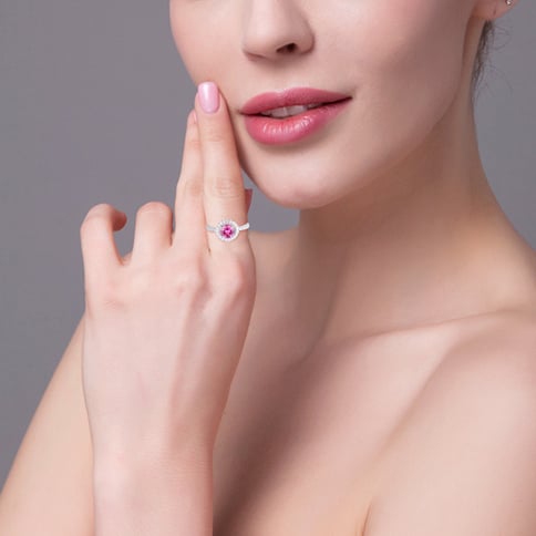 Prsteň so zafírom 19446