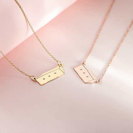 Strieborný náhrdelník s krabicou Malý princ