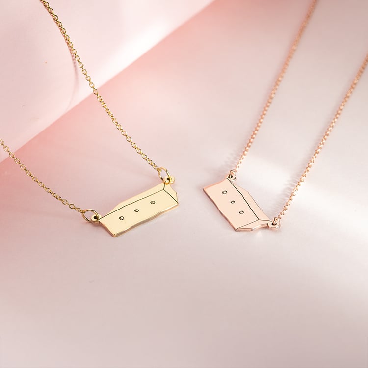 Strieborný náhrdelník s krabicou Malý princ 150637