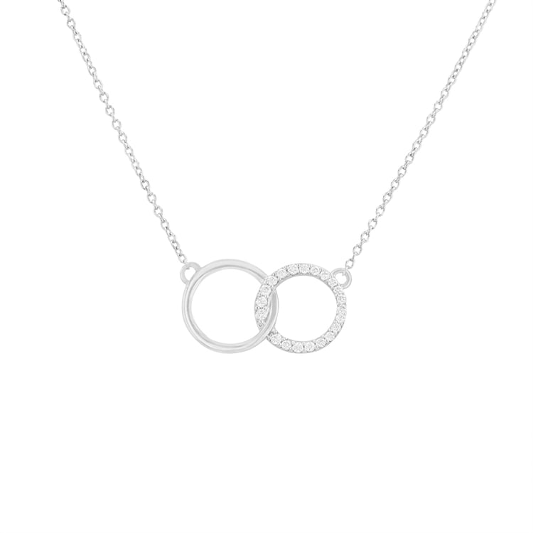 Symbolický prívesok s diamantmi zo zlata 84962