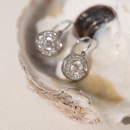 Set šperkov s moissanitmi a diamantmi Bain
