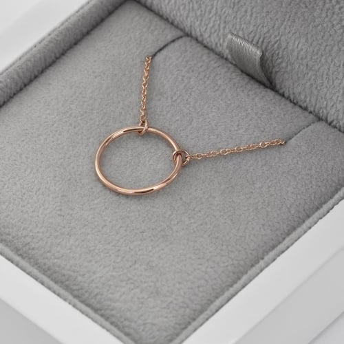 Zlatý minimalistický náramok Karma