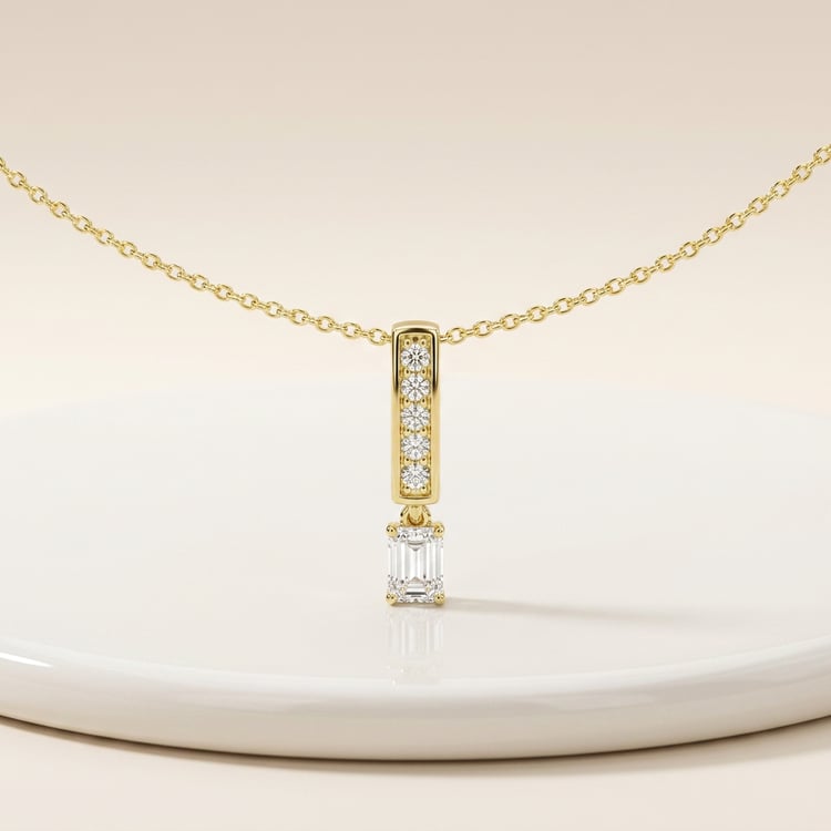 Elegantný prívesok s lab-grown diamantmi Maizy 171451