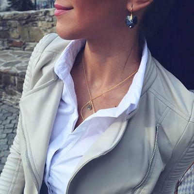 Pozlátený náhrdelník