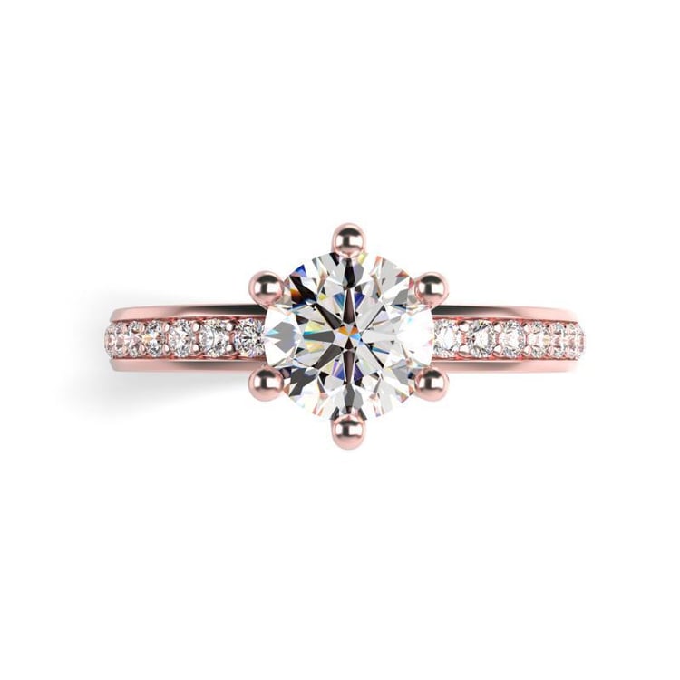 Diamanový zásnubný prsteň 16008