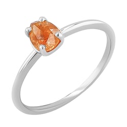 Zlatý prsteň s pear salt and pepper diamantom Hannah