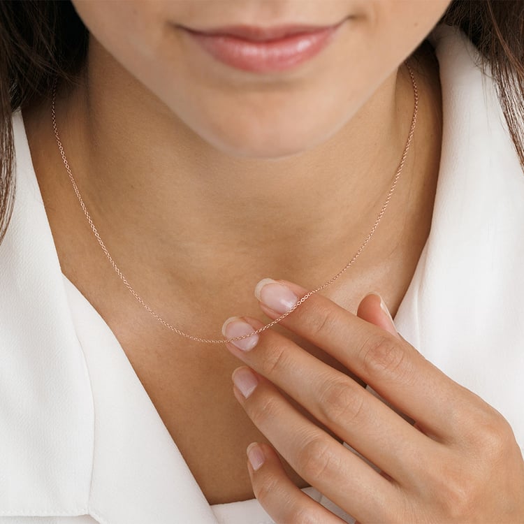 Ankr retiazka 40/45 cm z 14k zlata 158446