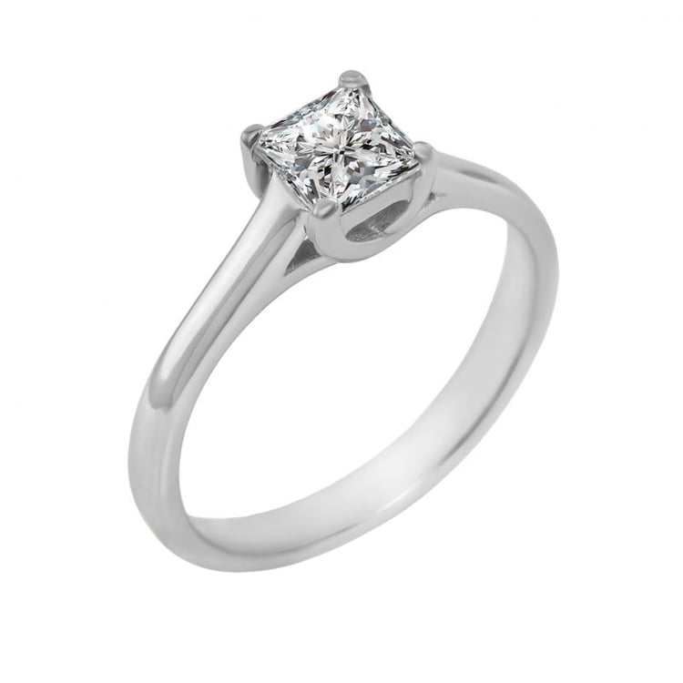 Diamantový zásnubný prsteň