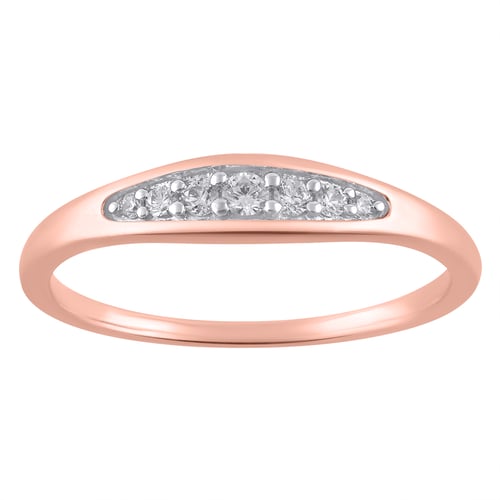 Zlatý prsteň s lab-grown diamantmi Marissa