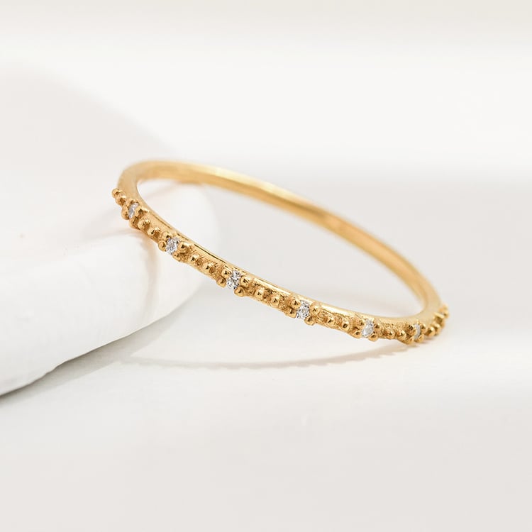 Minimalistický prsteň s diamantmi Tess 156729