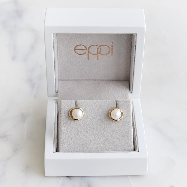 Perlové náušnice 91459