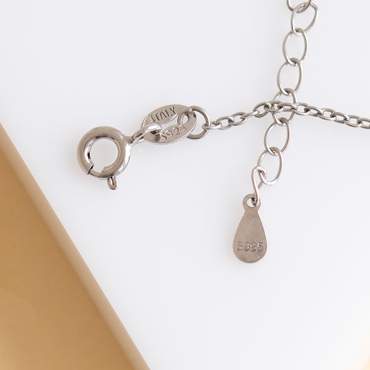 Strieborný náramok so záhnedou Rollie 120722