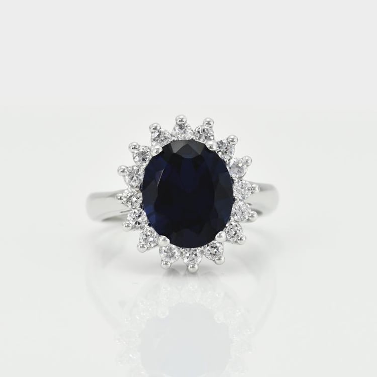 Prsteň so zafírom 15897
